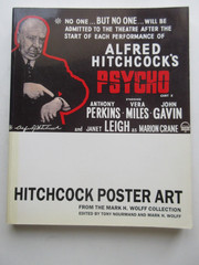 Hitchcock Poster Art – Mark H Wolff Collections Psycho – Softcover BOOK