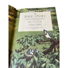 The Bible Story 1-5 8-10 Books Arthur S. Maxwell Hardcovers 1956 Children HC