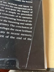 SIGNED- @53- THE INNOCENT – FIRST AMERICAN EDITION IAN MCEWAN HC DJ