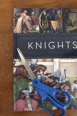 Knights • Heraldry Chivalry Combat Book Medieval Colorful Art 11” x 8.5” READ