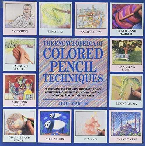 The Encyclopedia of Colored Pencil – Hardcover, by Martin Judy – Very Good b