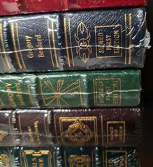 LOT OF 9 FIRST 1ST EDITION SIGNED EASTON PRESS BOOKS TOMORROW AND NEW SEALED