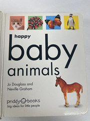 Happy Baby Animals 2002 Hardcover Jo Douglass