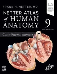 Netter Atlas of Human Anatomy : Classic Regional Approach, Paperback by Nette…