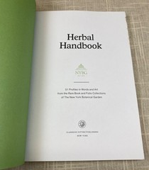 Herbal Handbook Cookbook Recipes Tinctures Teas Balms Botanical Garden Art