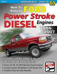 SA213 How to Rebuild 1994-07 Ford Power Stroke Diesel Engine Step By Step Build