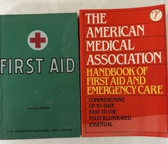 Lot of; 10 Medical and First Aid Books