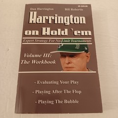 Harrington on Hold 'Em: The Workbook : Expert Strategy for No-Limit Tournaments