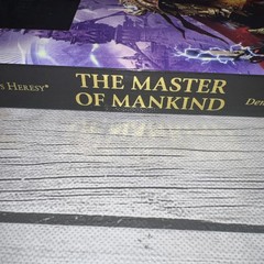 Master of Mankind by Aaron Dembski-Bowden (2017, Trade Paperback)
