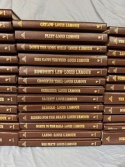 Louis L’Amour Leather Books Western (Choose Your Title)