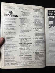 Air Progress Aviation Magazine December 1985 Beech 1900 Careers Military