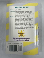 Men At Work Book Lot (6) Romance Literature