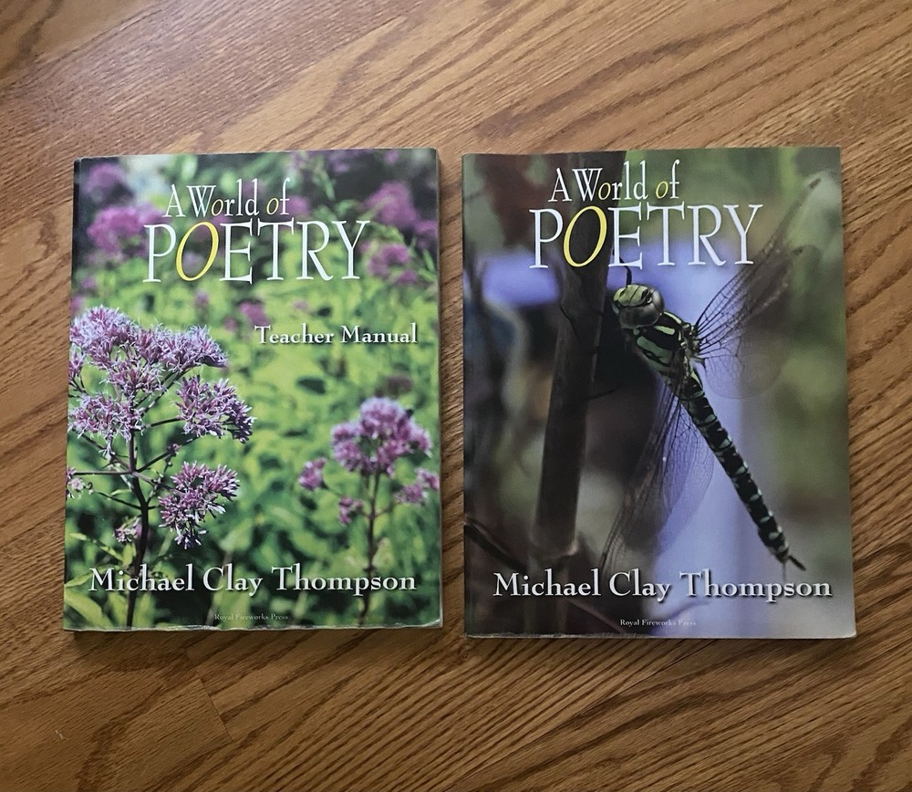 A World of Poetry Teacher & Student Books by Michael Clay Thompson