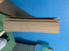 Book is in good condition, color is white, book is 594 pages plus book 2 preview