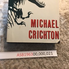 Jurassic Park Science Thriller Hardcover Michael Crichton 1990 First Edition