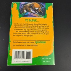 Goosebumps Monster Blood Trilogy RL Stine 1992 1994 1995 1 2 3 Vintage