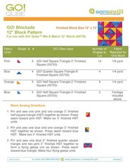 ACCUQUILT Go Qube 12″ Blocks – STEEL WIRE BOUND – PROTECTIVE COVERS