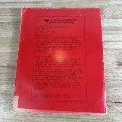 Publish Your Photo Book Bill Owens 1979 Self-Publishing Photography Guide P.S