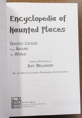 „Encyclopedia of Haunted Places” Ghostly Locales -Trade Paperback (2005)