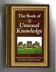 THE BOOK OF UNUSUAL KNOWLEDGE-HISTORY-ART-WAR-URBAN LEGENDS-THE MACABRE-CRIME…
