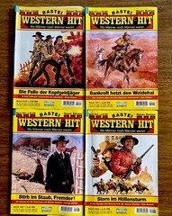 41 BASTEI Western-Bestseller Misc Pulp Fiction German Booklets Books Vintage VG