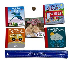 Mixed Set Of 5 Mini Board Books Chick-Fil-A 4 in. Carle Richmond Idea Planet NEW