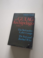 The Gulag Archipelago Set Vol 1 & 2 by Aleksandr I. Solzhenitsyn 1st Edition Lot