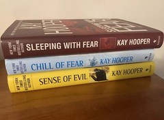 Kay Hooper – 3 Book Lot – Chill of Fear – Sleeping With Evil – Sense of Evil