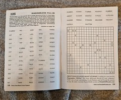 Lot of 4 Penny Press Dell Favorite Super Jumbo Fill-in Fill In Puzzle Books