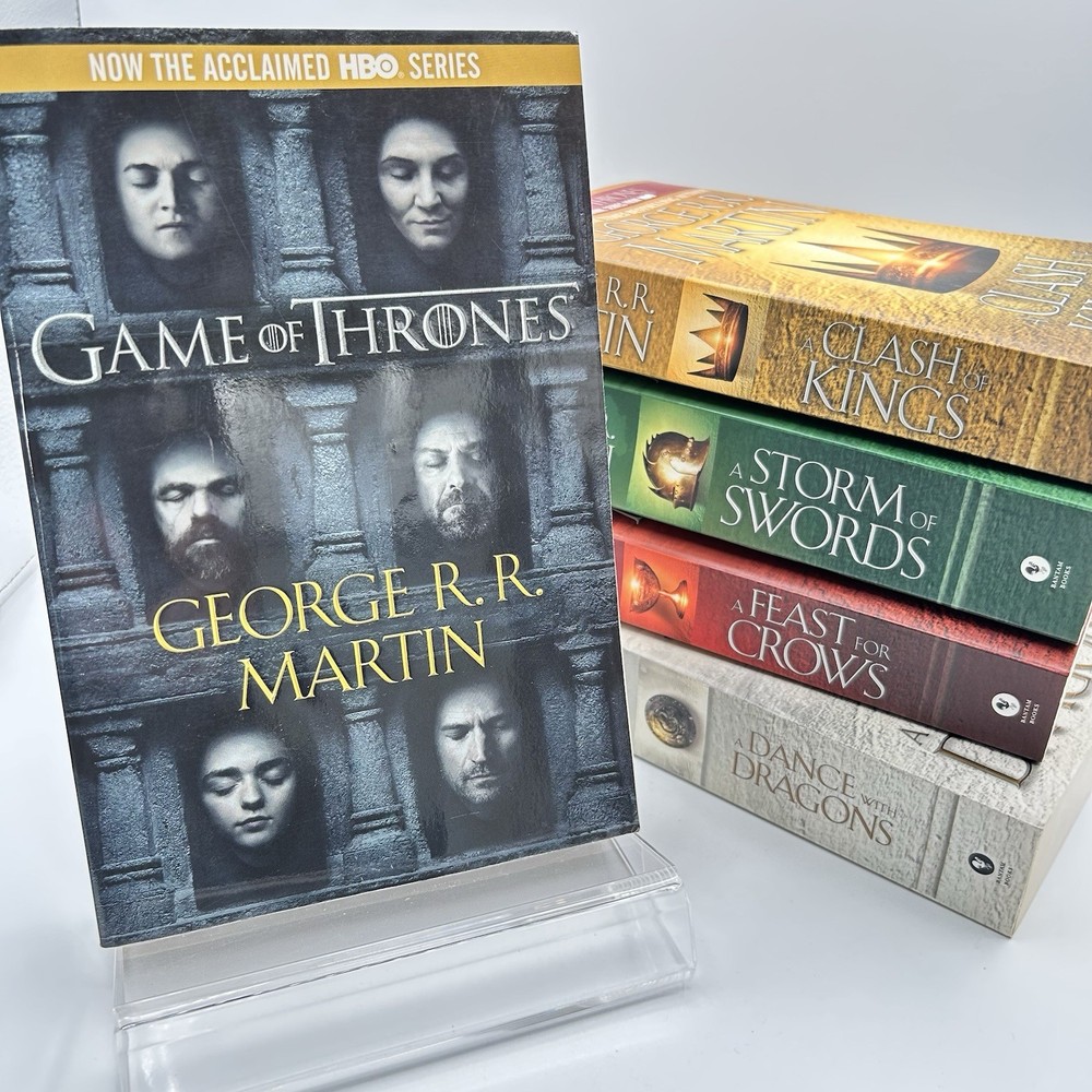 A Song of Ice and Fire (Game of Thrones) 1-5 Large Paperback Set