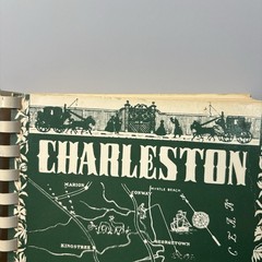 1950 Charleston Receipts Cookbook Vtg 1986 Reprint Junior League Spiral Southern