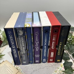 Set of 7 Illustrated Books with Slipcases Arcturus Publishing