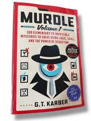 Murdle Puzzle Series 3 Books Set By G. T. Karber Lot
