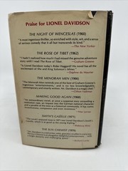 Lionel Davidson Murder Games 1st US 1978 HC DJ Gold Dagger (AD-2)