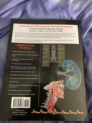 Technique in noninvasive vascular diagnosis an encyclopedia of vascular testing