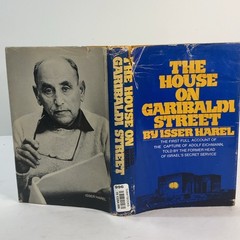 The House on Garibaldi Street by Isser Harel Book Club Edition Hardcover w/ DJ