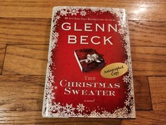 Glenn Beck SIGNED The Christmas Sweater A Novel 2008 First Edition Hardcover COA