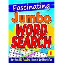 396 pages of Jumbo Word Searches for all Ages