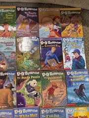 A to Z Mysteries Books Almost Complete Set Plus Super Editions 2,4 Ron Roy Lot