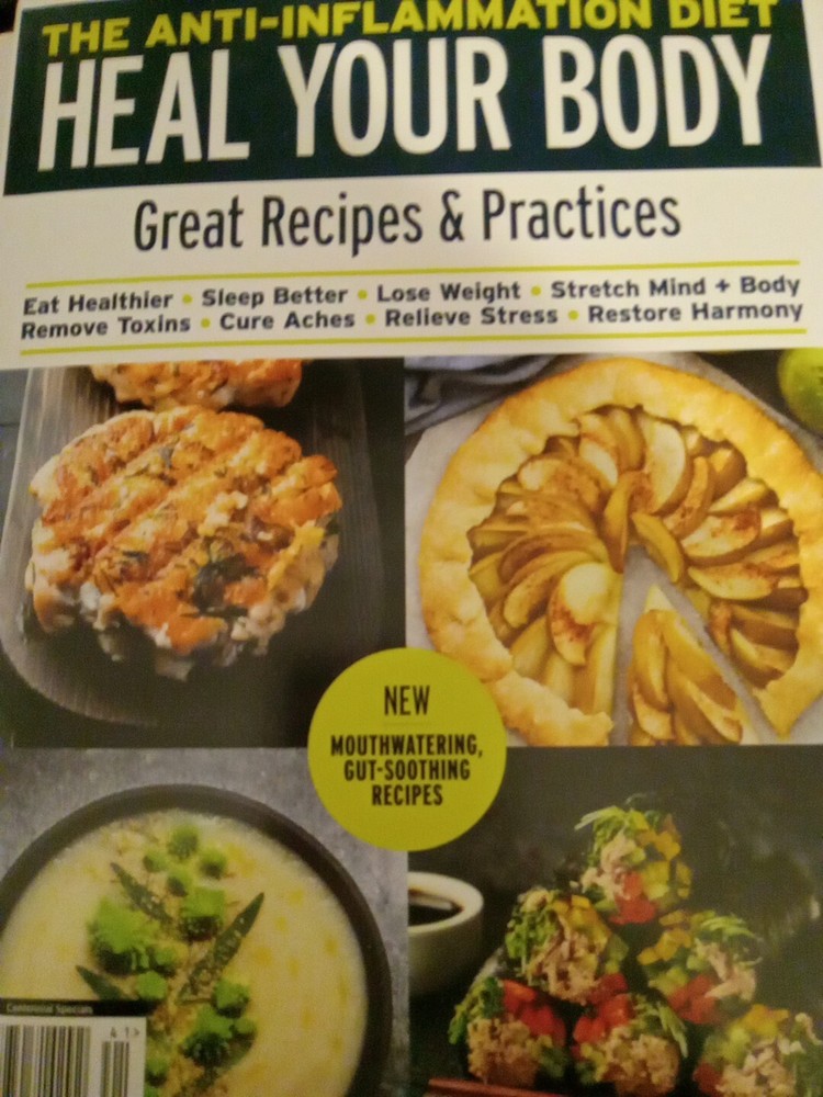 The Anti-Inflammation Diet Heal Your Body Great Recipes & Practices