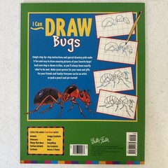 Lot Of 6 I Can Draw Books Animals Dinosaurs Bugs everything horses, and ponies