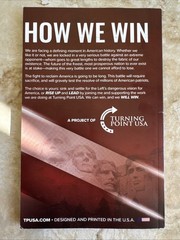 HOW WE WIN by Charlie Kirk 2022 Paperback ~ Turning Point USA ~ VERY GOOD