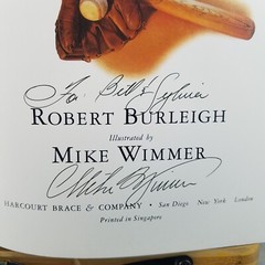 Home Run: The Story of Babe Ruth – LIKE NEW! Signed by Mike Wimmer