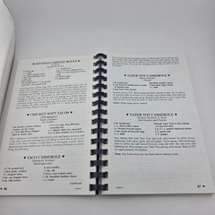 Morris Press Mills Elementary School Cookbooks 1993 Set of 2 FAIR Vtg Nostalgia