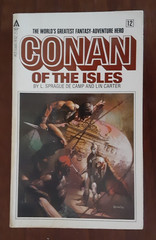 Lot of 5 Vintage CONAN Paperback Books Hyborian Age Stories Ace Sci Fi TOR