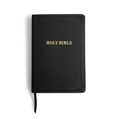 Luxury KJV Bible – Giant Print, Red Letter Edition, Decorative Leather Cover