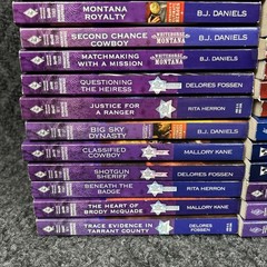 Harlequin Romance Book Lot Of 32 Paperback Suspense Multiple Series
