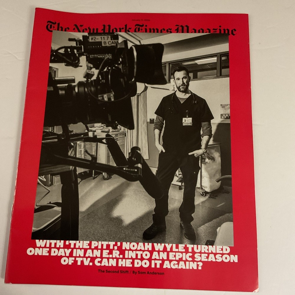The New York Times Magazine – Jan. 11, 2026 „THE PITT” Noah Wyle