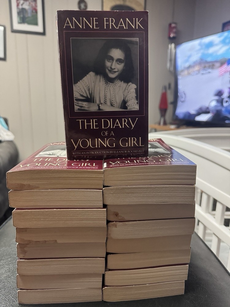 Anne Frank Diary of a Young Girl Class Set Lot of 19 PB Good Condition
