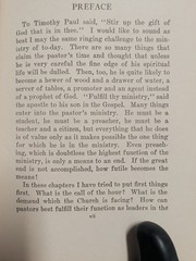 Second Edition 1922 Pastor & Evangelist by Charles Goodell Religious Spiritual